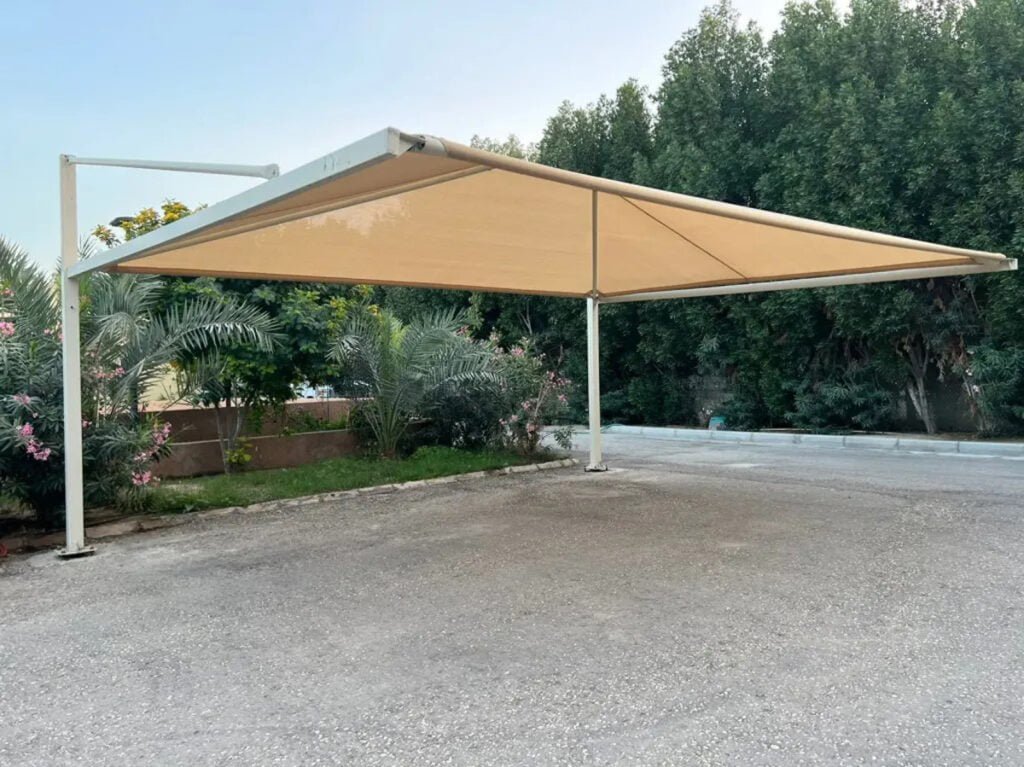 Pyramid Arch Design Parking Shades (4)