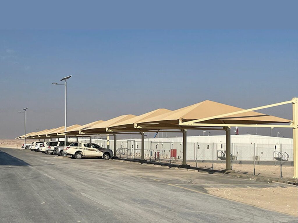 Single Cantilever Car Parking Shades KSA (3)